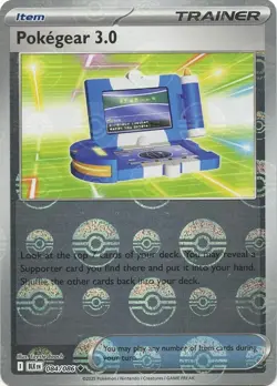pokegear 3.0, pokemon tcg- ready to play set of 4! 2 holo, 2 non holo. - Image 1