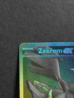 j_m_91 2024 Pokemon Zekrom ex BWR Grading Contender Mint Black Bolt #172 - Image 2