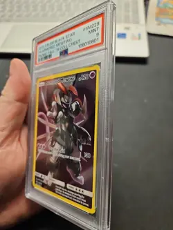2019 Pokemon SM Black Star Promo Armored Mewtwo Fall '19 Coll.Chest PSA 9 #SM228 - Image 4