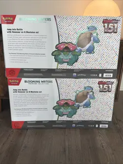 Pokemon Blooming Waters Premium Collection Scarlet & Violet 151 SEALED x2 - Image 2