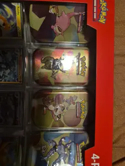 Pokemon TCG Scarlet & Violet 151 Mini Tin 4-Pack Sam's Club Sealed - Image 2