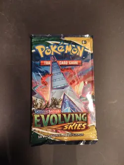 Pokemon TCG Sword & Shield Evolving Skies Booster Pack SEALED NEW 820650808777 - Image 1