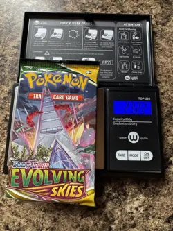 Pokemon Evolving Skies VERY HEAVY 23.22g New Sealed Booster Pack UmbreonUUU - Image 1