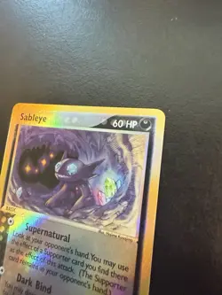 Pokemon TCG Reverse Holo Sableye 10/100 Sandstorm NM+ - Image 3