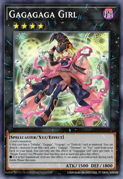 Yugioh DUAD-EN043 - Gagagaga Girl - Secret Rare - Image 1