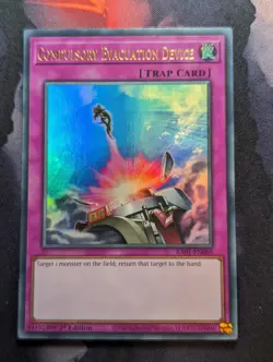 Compulsory Evacuation Device - RA01-EN069 - Ultra Rare - 1st Edition NM YuGiOh! - Image 1