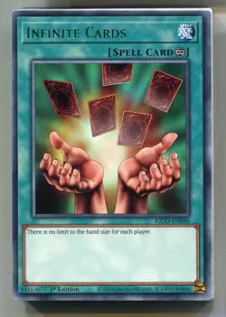 Yu-Gi-Oh! Infinite Cards RAre KICO-EN050 englisch Unbegrenzte Karten - Image 1