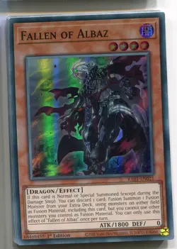 Yu-Gi-Oh! Fallen of Albaz Super Rare englisch RA01-EN021 Gefallener von ALbaz - Image 1
