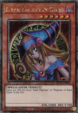Yugioh MP24-EN009 - Dark Magician Girl - Quarter Century Secret Rare - Image 1