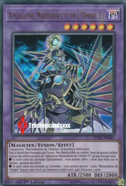 ♦Yu-Gi-Oh!♦ Apkallone Marionnette de l'Ombre El : SDSH-FR045 -VF/Ultra Rare- - Image 1