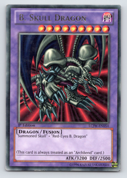 B. Skull Dragon - LCJW-EN054 - Rare - 1st Edition Yugioh LP - Image 1