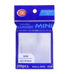 KMC Mini Size Sleeves 100 Count Yugioh Vanguard 62x87mm - Image 1