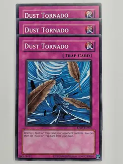 Yu Gi Oh - 3x RP02-EN005 Dust Tornado - Common - Image 1