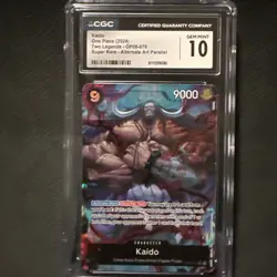 One Piece CCG Kaido #OP08-079 English CGC 10 - Image 1