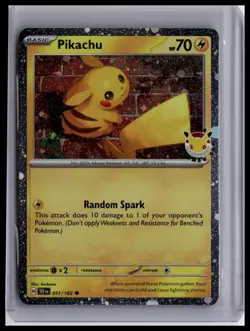 Miscellaneous Cards & Products #051/162 Pikachu (Pokemon Day 2026) - Image 1