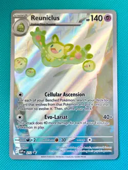 Reuniclus 212 Sv: Scarlet & Violet Promo Cards Full Art holo NM - Image 1