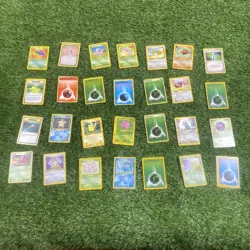 Lot Of 28 Pokemon TCG Base Set Cards /64 Trainer Energy More - Image 2