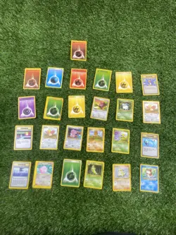 Lot Of 25 Pokemon TCG Base Set Cards /64 Trainer Energy More - Image 3