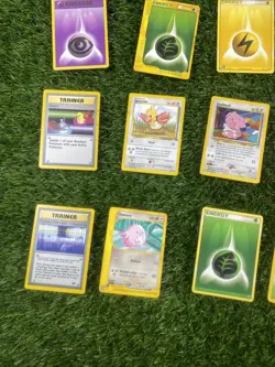 Lot Of 25 Pokemon TCG Base Set Cards /64 Trainer Energy More - Image 5