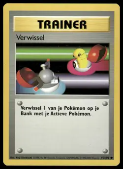 Pokemon Base Set Switch (Verwissel) Dutch #095/102 NM - Exact Card Shown - Image 1