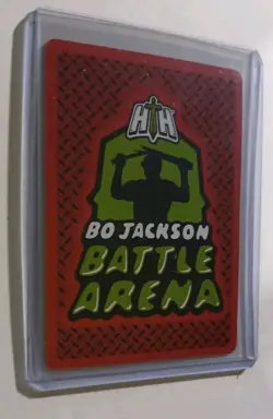 Bo Jackson Battle Arena Jeanetic #BF-145 First Edition Rookie Inspired Fire Card - Image 2