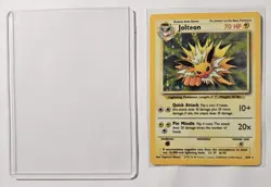 Pokemon Card - TCG Jolteon Holo Card 4 (No Symbol, Played With) - Image 2