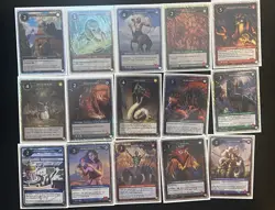 Rush Of Ikorr TCG Fractured Foil Card Lot 85 Count READ - Image 5