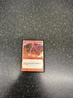 Lightning Bolt ⭐ Future Sight Foil ⭐ Festival In a Box Atlanta Secret Lair MTG - Image 1