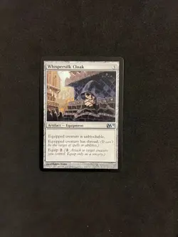 Whispersilk Cloak [Magic 2011] Magic MTG Cards NM/LP - Image 1