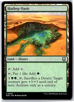 MTG | Singles | Hashep Oasis | U M3C | 347 | FREE SHIPPING - Image 1