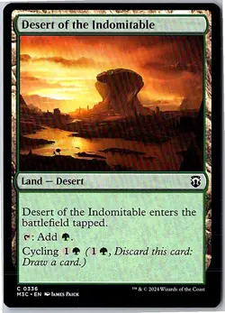 MTG | Singles | Desert of the Indomitable | C M3C | 336 | FREE SHIPPING - Image 1