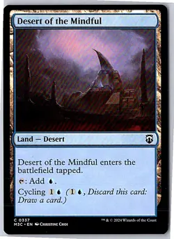 MTG | Singles | Desert of the Mindful | C M3C | 337 | FREE SHIPPING - Image 1