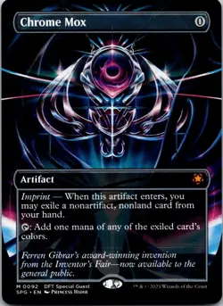Chrome Mox (Borderless) 92 Special Guests NM MTG - Image 1