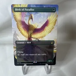 Birds of Paradise (Anime Borderless) Ravnica Remastered Regular - Image 1