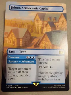 Magic The Gathering: Jidoor, Aristocratic Capital (Borderless) Final Fantasy - Image 1