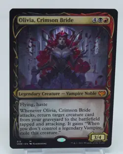 Magic the Gathering Innistrad Crimson Vow #315 Olivia, Crimson Bride - Image 3