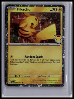 Miscellaneous Cards & Products #051/162 Pikachu (Pokemon Day 2026) - Image 1