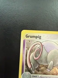 Pokemon TCG Grumpig EX Dragon Holo Card 6/97 LP - Image 4