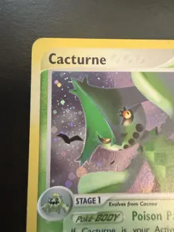 Pokemon TCG Cacturne Sandstorm 2/100 Holo Rare Vintage LP - Image 4