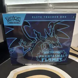 Phantasmal Flames Mega Evolution Elite Trainer Box Sealed Pokemon - Image 1