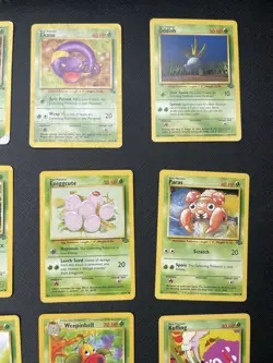 Vintage Pokemon Binder Collection Base Set NM-HP Condition 1999 WOTC TCG Lot #27 - Image 3