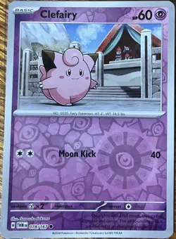 Clefairy 78/167 - Reverse Holo - Twilight Masquerade - Common - Read Desc. - Image 1