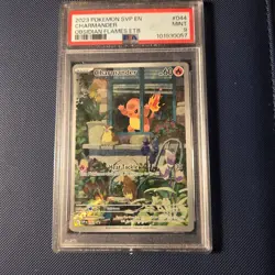 Pokemon Charmander Obsidian Flames ETB Promo SVP EN 044 PSA 9 Mint - Image 1