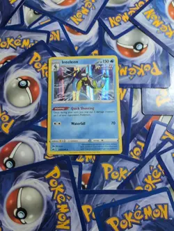 Inteleon (043/198) Rapid Strike Sword Shield - Holo Rare Pokemon - Near Mint - Image 2
