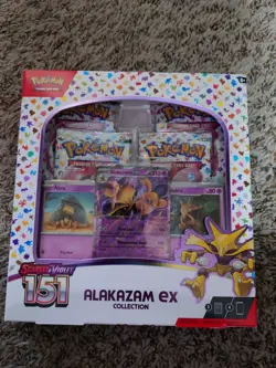 Pokemon -151 Alakazam ex Collection Box 820650855269 - Image 1