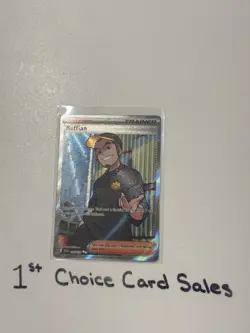 Ruffian 181/159 Ultra Rare Journey Together Pokemon TCG Pack Fresh Near Mint NM - Image 1