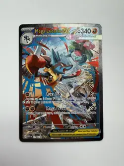 Authenticated - Pokemon Mega Evolutions - TCG Mega Lucario EX 179/132 - SIR - Image 1