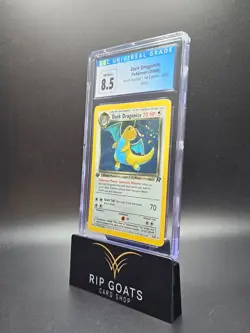 2000 Pokemon Dark Dragonite 5/82 Team Rocket Holo 1st Edition CGC 8.5 NM/MINT+ - Image 1