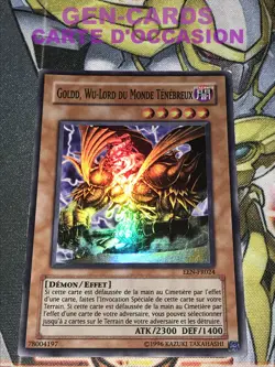 CARTE Yu Gi Oh GOLDD, WU-LORD DU MONDE TENEBREUX EEN-FR024 - Image 1