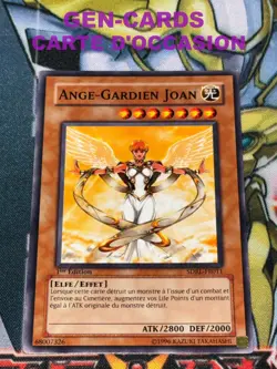 CARTE Yu Gi Oh ANGE-GARDIEN JOAN SDRL-FR011 1ere edition EXCELLENT 2 - Image 1